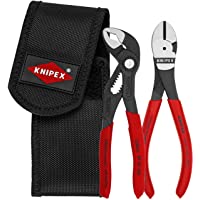 KNIPEX 00 20 72 V02 Mini-juego de alicates en bolsa porta-herramientas de cinturón